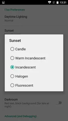 f.lux android App screenshot 3